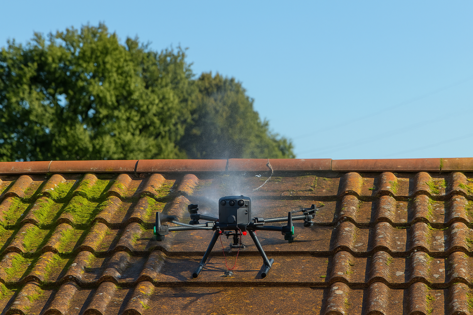 Prix pour un service de démoussage de toiture à Fécamp 76400 en Seine-Maritime