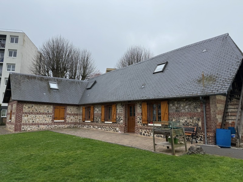 Entretien toiture ardoise longère Notre Dame de Gravenchon