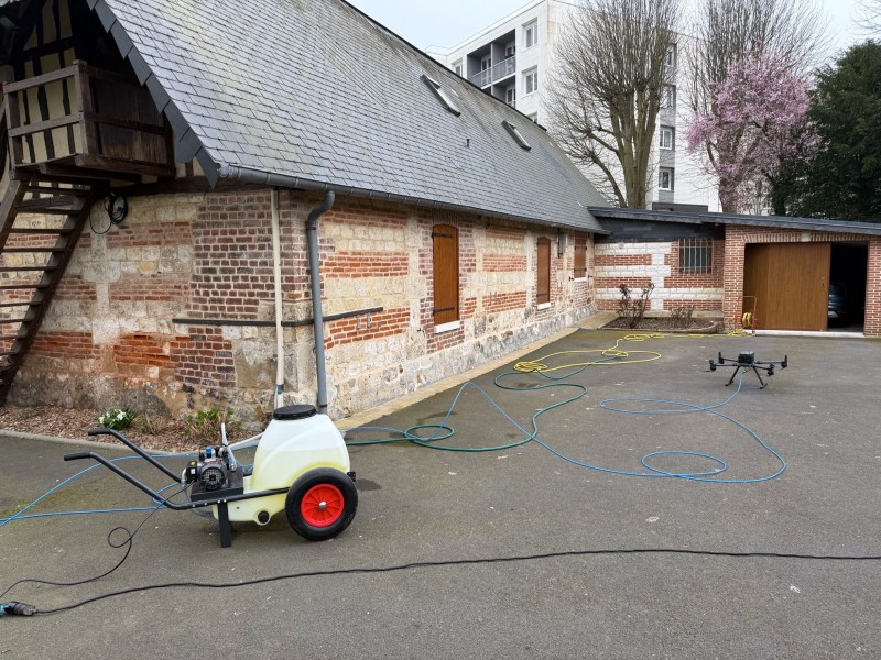 Entretien toiture ardoise longère Notre Dame de Gravenchon