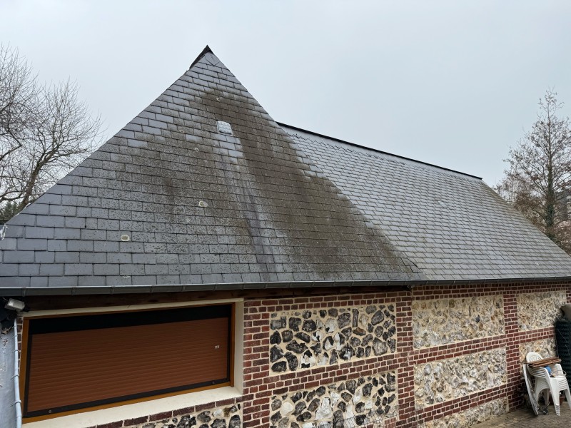 Entretien toiture ardoise longère Notre Dame de Gravenchon