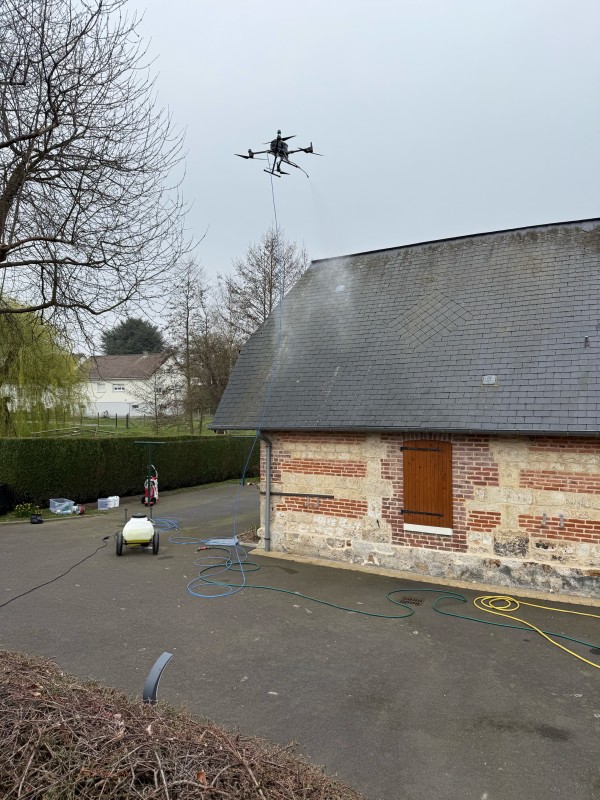 Entretien toiture ardoise longère Notre Dame de Gravenchon