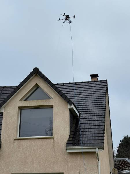 Nettoyage toiture toiture tuile Grand Camp proche Notre Dame De Gravenchon