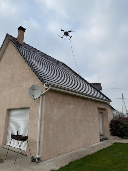 Nettoyage toiture toiture tuile Grand Camp proche Notre Dame De Gravenchon