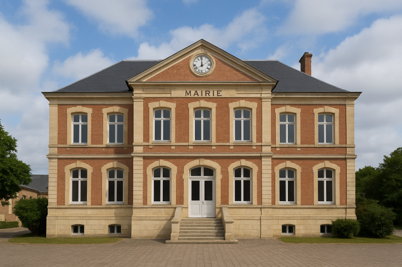 Nettoyage façade et toiture pour collectivités Seine Maritime : Mairie, lycée, collège, école, crèche, salle des fêtes